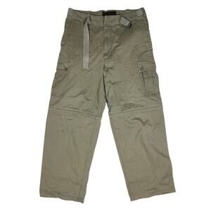Y2K Abercrombie & Fitch Mens Size XL Paratrooper Cargo Utility Pants/Shorts